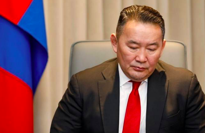 Tổng thống Mông Cổ Battulga Khaltmaa