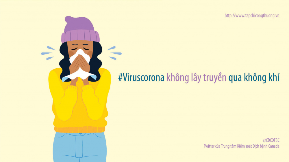 Virus corona khong lay truyen trong khong khi