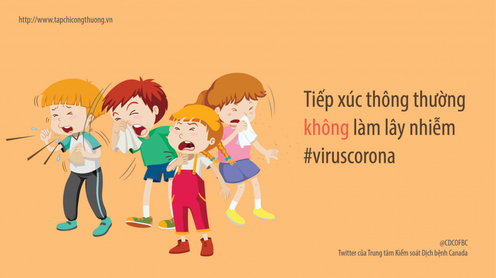 Tiếp xúc thông thường không làm lây nhiễm corona
