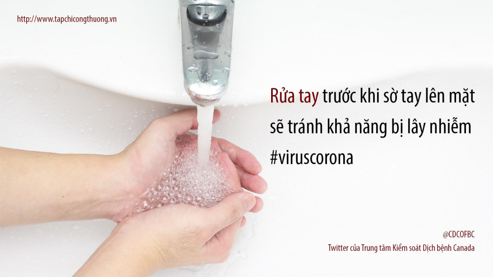 Rửa tay phòng ngừa corona
