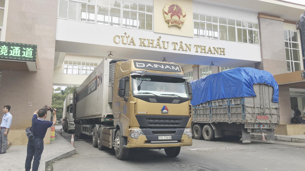 thông quan biên giới việt trung