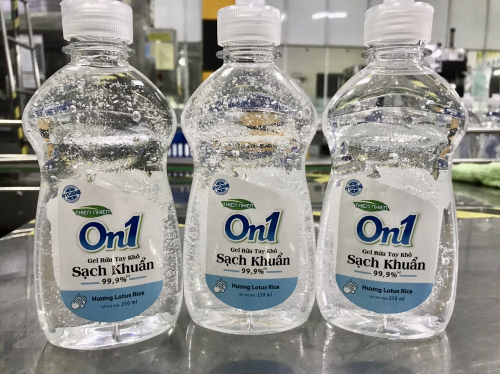 nước rửa tay khô on1