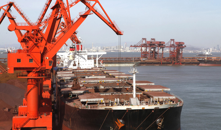 Nhập khẩu quặng sắt Trung Quốc