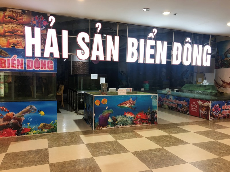 Hải sản biển đông
