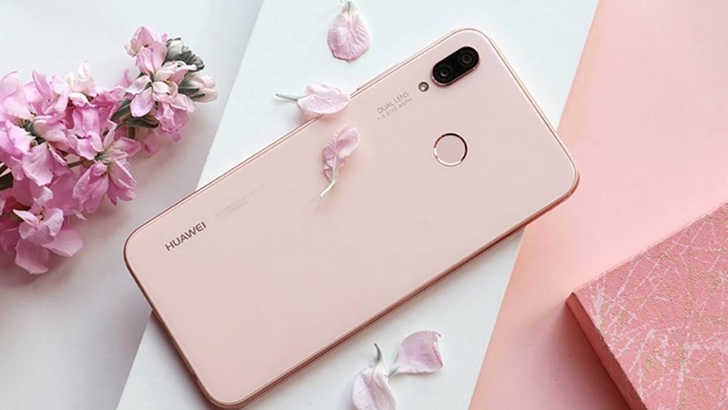 Huawei Nova 3e hồng phấn