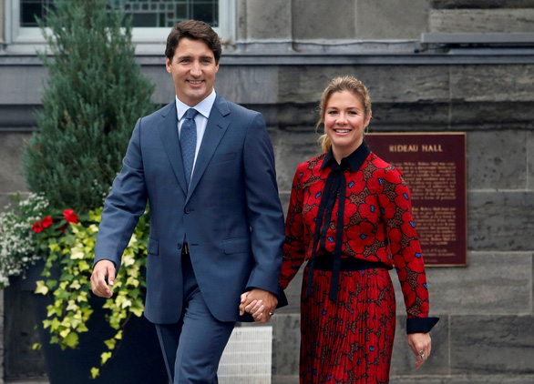 Vợ chồng Thủ tướng Canada
