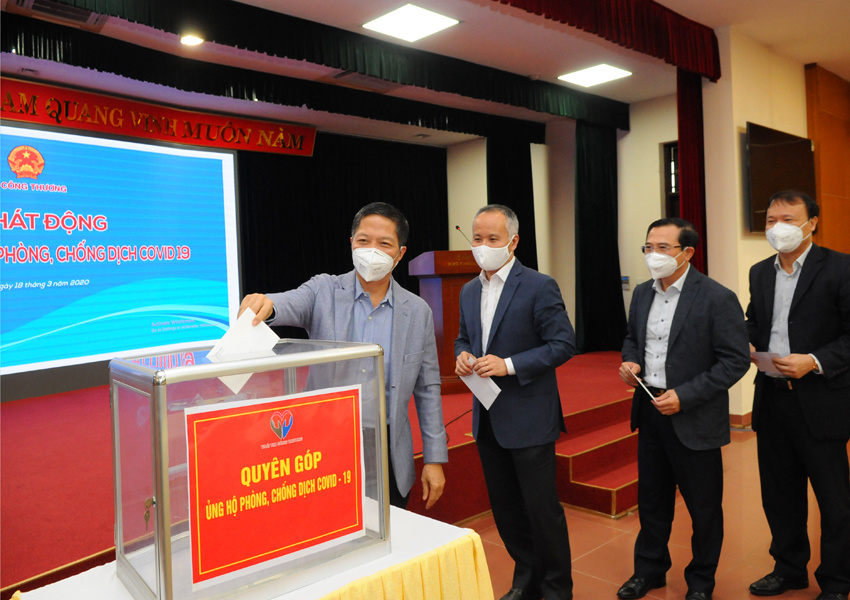 bộ công thương chung tay phòng chống dịch covid-19