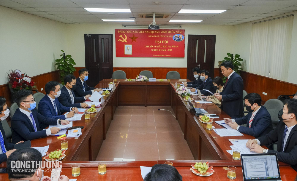 Đại hội Chi bộ Vụ Dầu khí và Than