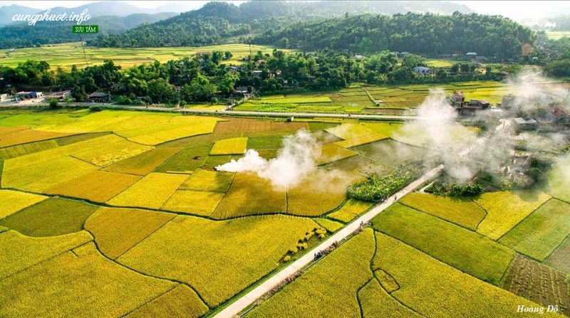 Con đường nông thôn mới ở Nghĩa Lộ, Yên Bái