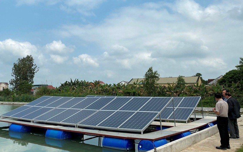 điện mặt trời nổi nghệ an