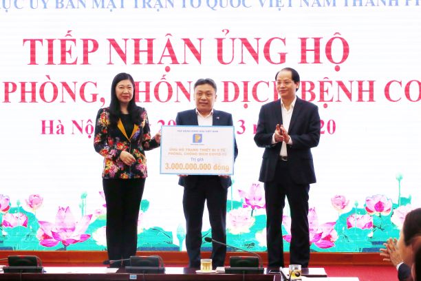 Petrolimex ủng hộ 3 tỷ đồng