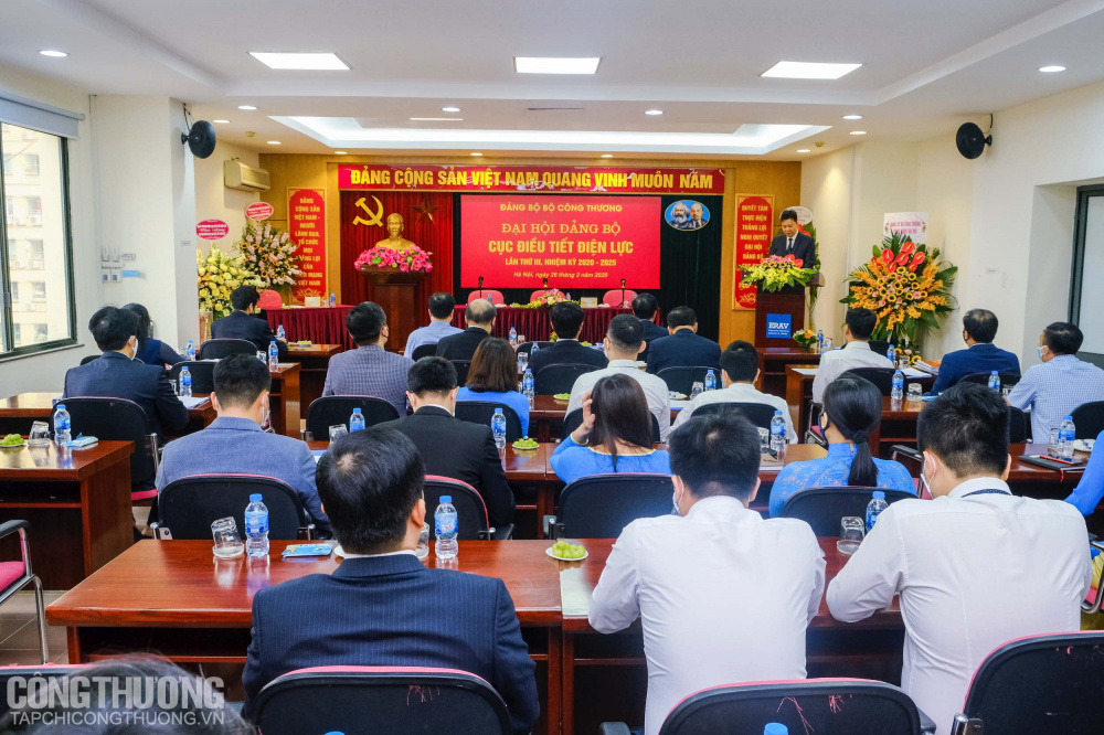Đại hội Đảng bộ Cục Điều tiết điện lực nhiệm kỳ 2020 - 2025