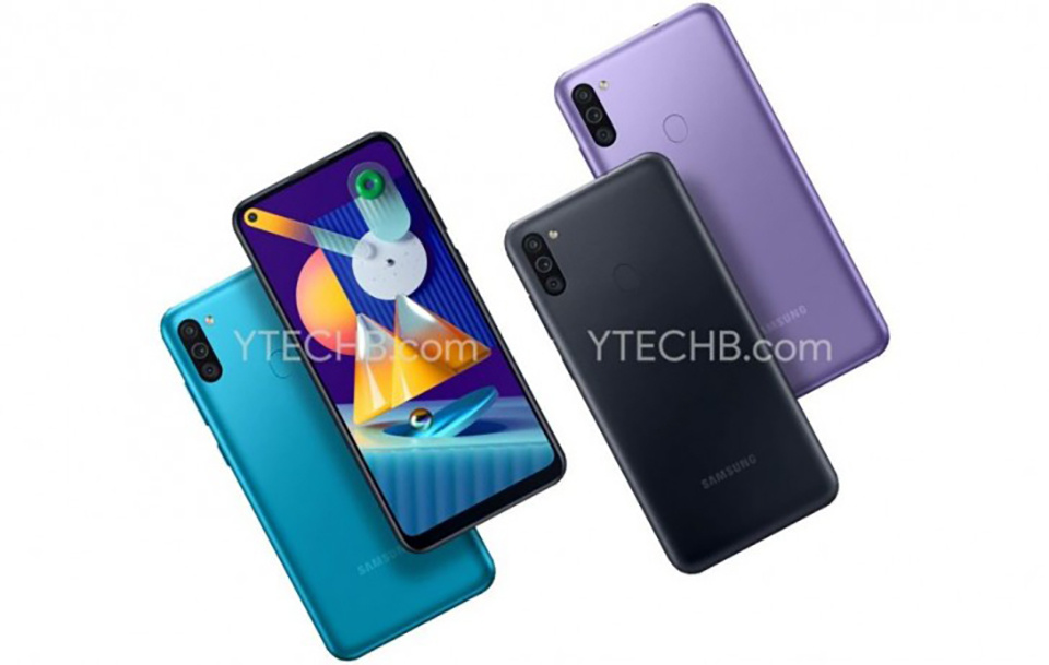 Galaxy M11  mau sac