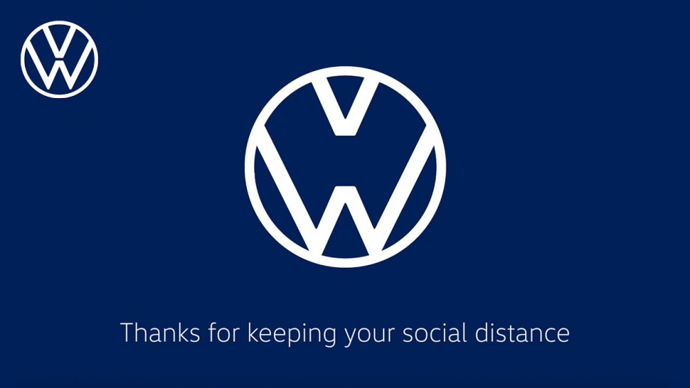 Hãng xe Volkswagen giãn logo