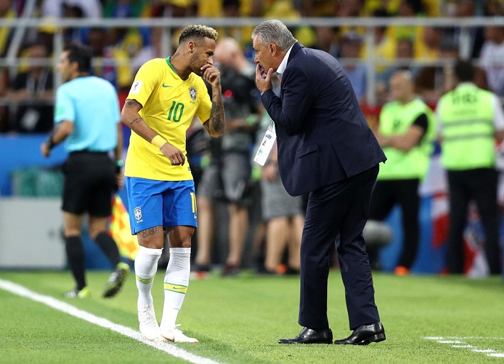 HLV Tite và Neymar