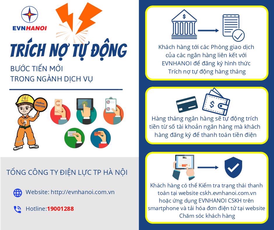 trích nợ tự động