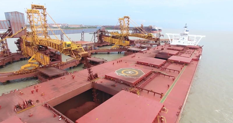 Nhập khẩu quặng sắt