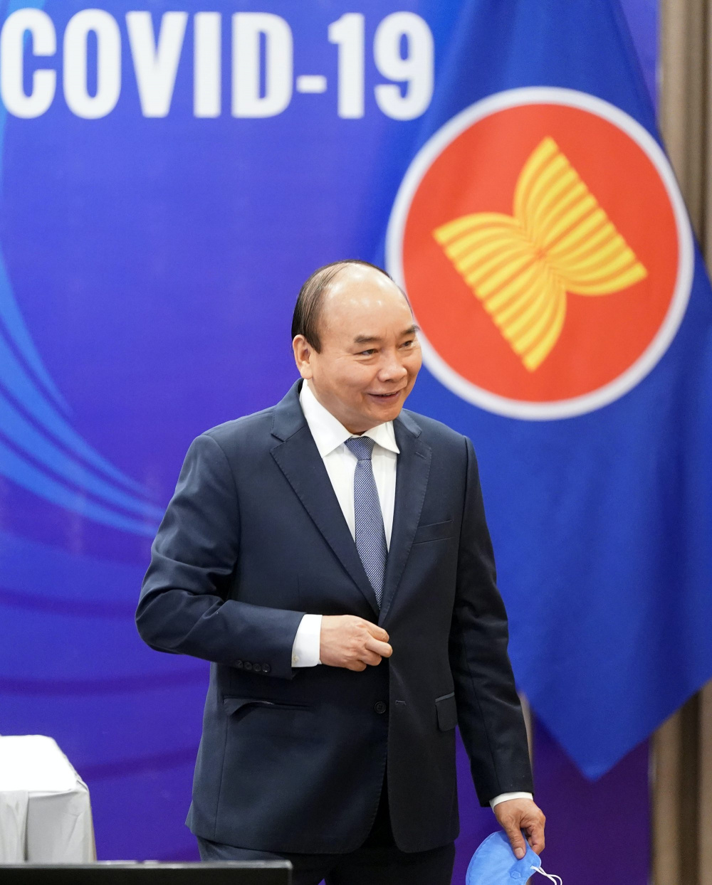 Thủ tướng bày tỏ tin tưởng ASEAN sẽ vượt qua thử thách Covid-19 (Ảnh: VGP/Quang Hiếu)