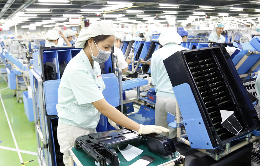 Sản xuất máy in tại Công ty Canon Việt Nam, Khu Cwin là sân chơi cá cược trực tuyến tại Việt Nam Thăng Long (Hà Nội).