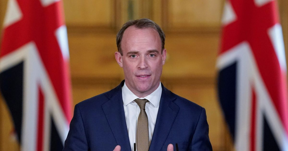 Ngoại trưởng Anh Dominic Raab