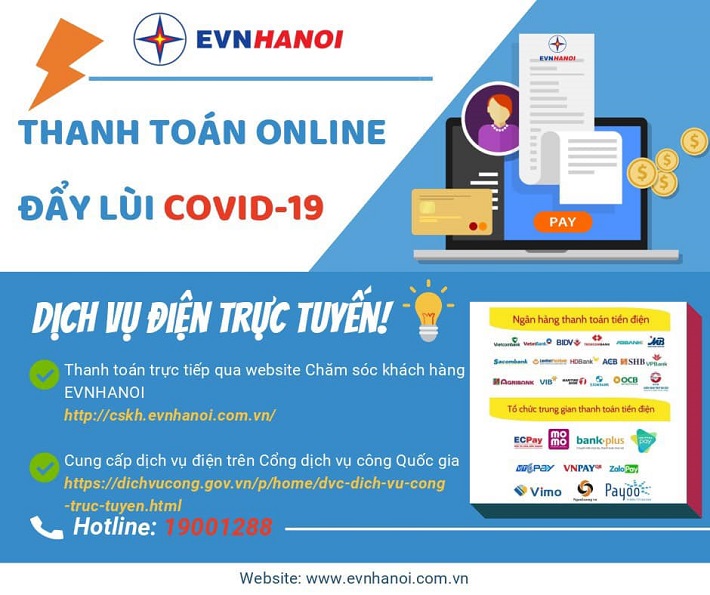 thanh toán tiền điện