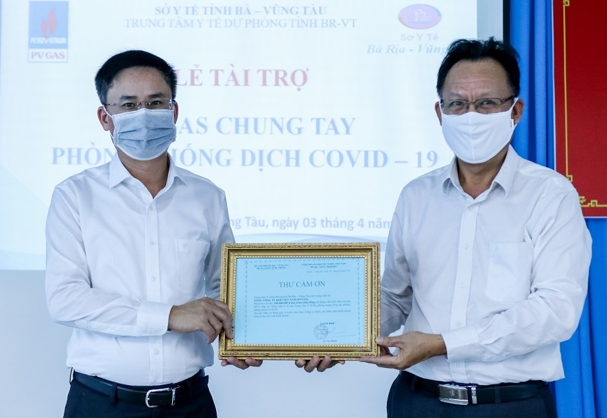 PVGAS hỗ trợ chống covid