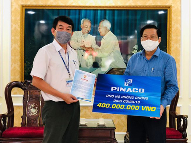 PINACO đóng góp 400 triệu ủng hộ phòng chống dịch Covid-19