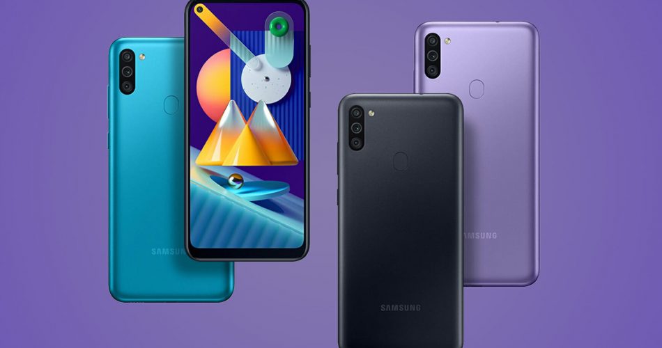 Galaxy M11 mau sac