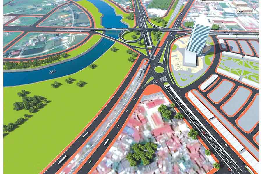 phối cảnh cầu