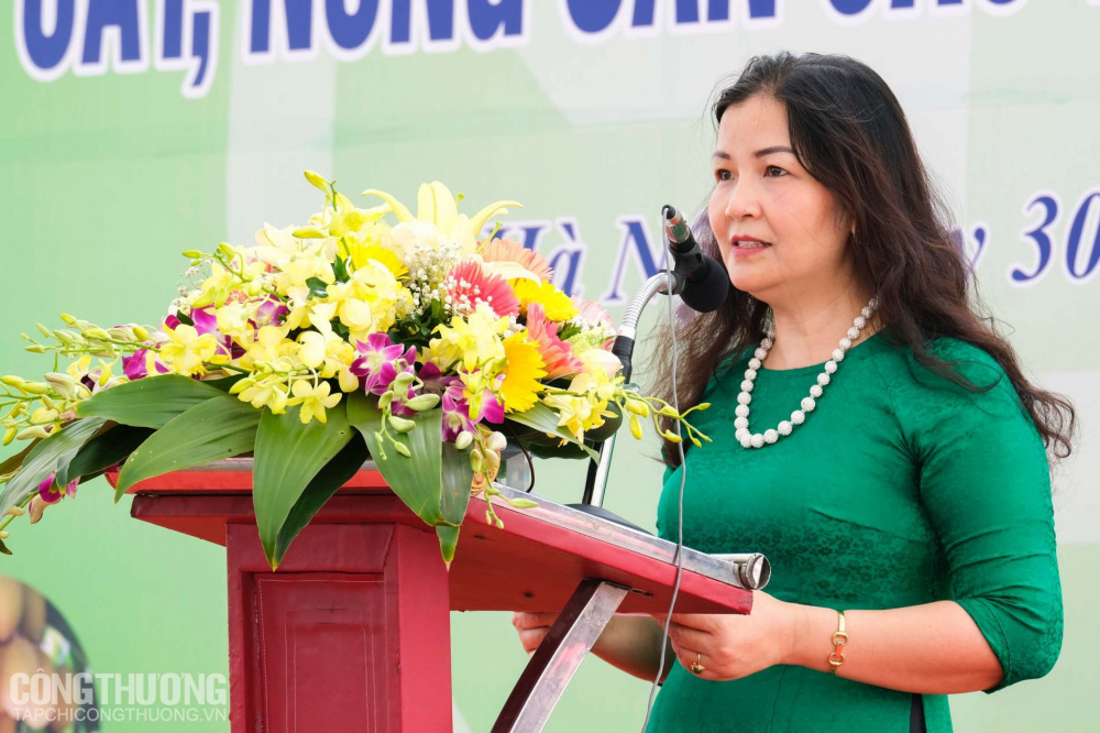 Bà Trần Thị Phương Lan - Phó Giám đốc Sở Công Thương TP. Hà Nội