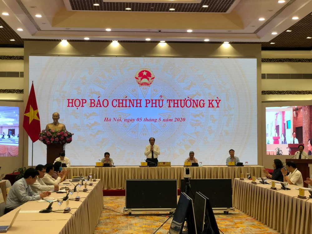 họp BÁO CHÍNH PHỦ