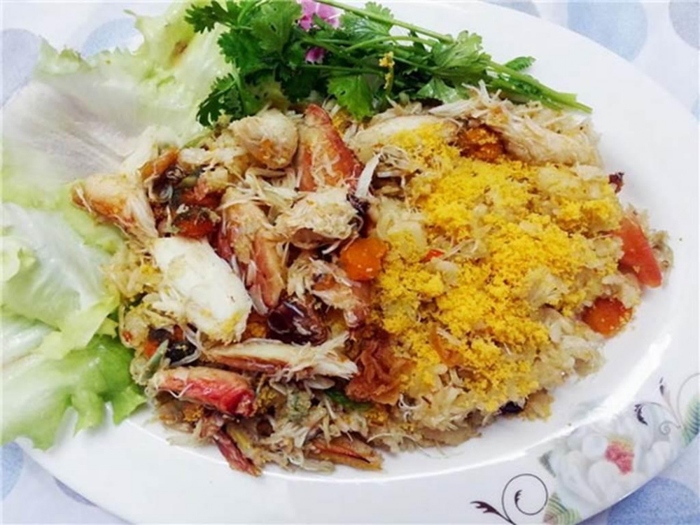 Cơm chiên ghẹ