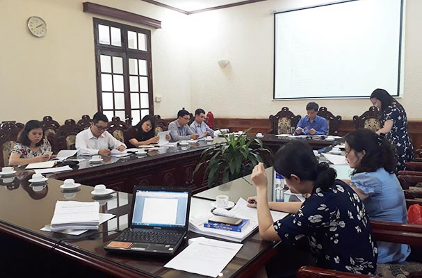 Buổi thảo luận của Hội đồng thẩm định về việc  gia nhập Công ước thu thập chứng cứ tại Bộ tư pháp