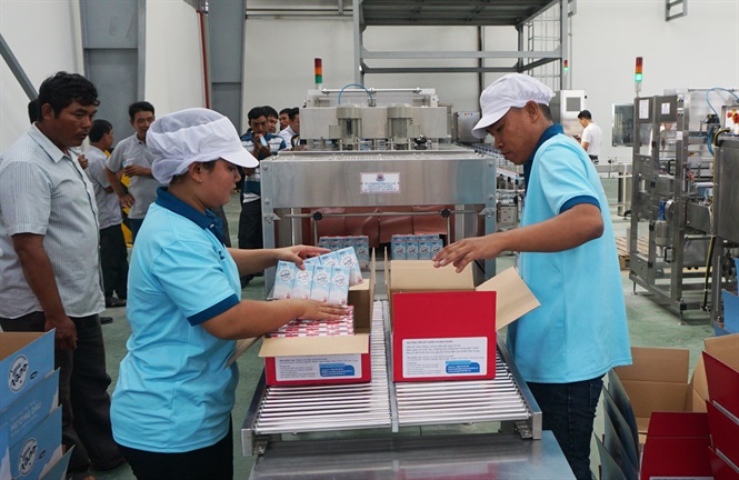 Sản xuất sữa tươi EverMilk tại KCN An Nghiệp, Sóc Trăng