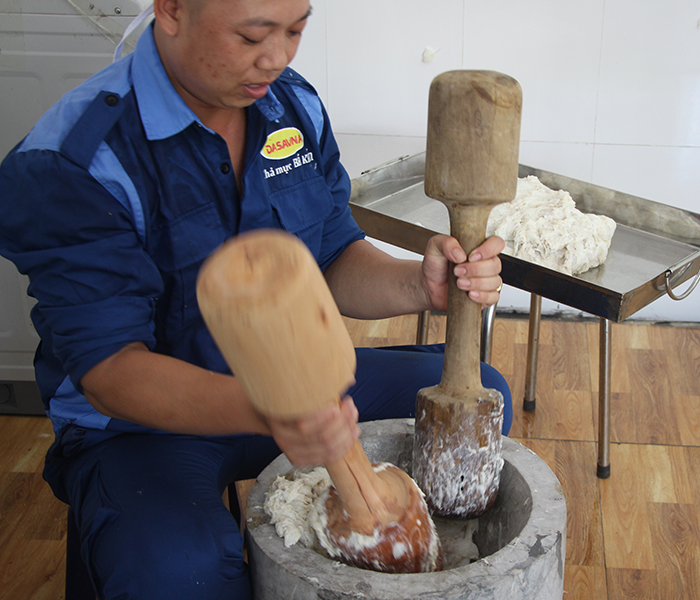 Chả mực dã tay