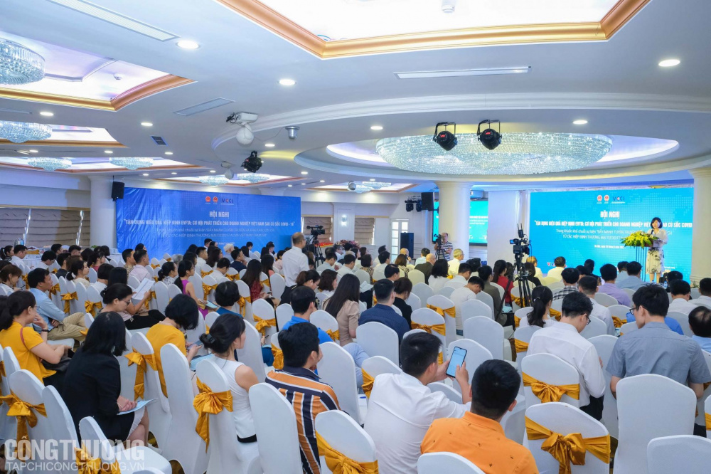 Toàn cảnh Hội nghị “Tận dụng hiệu quả Hiệp định EVFTA: Cơ hội phát triển cho Cwincom hiện đang mở Việt Nam sau cú sốc Covid-19?”