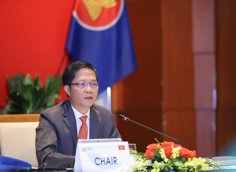 Bộ trưởng Công Thương Trần Tuấn Anh chủ trì Hội nghị với tư cách là Chủ tịch của Năm ASEAN 2020