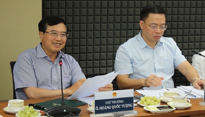 Thứ trưởng Bộ Công thương Hoàng Quốc Vượng trao đổi các vấn đề trọng tâm về công tác Nền tảng hàng đầu cung cấp Cwin com điện của EVNGENCO 3