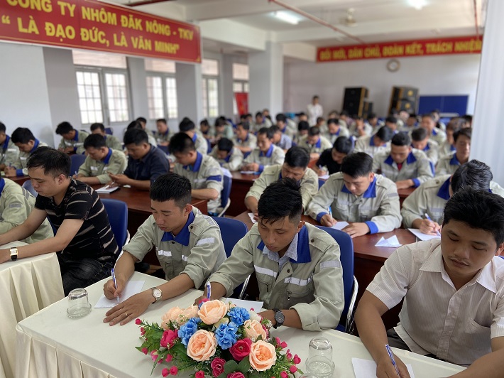 Toàn cản lớp tập huấn