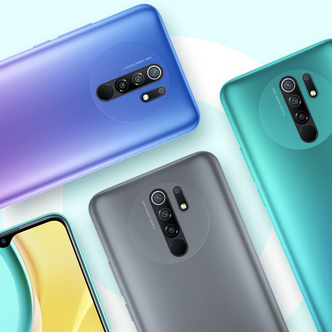 Xiaomi Redmi 9 mau sac