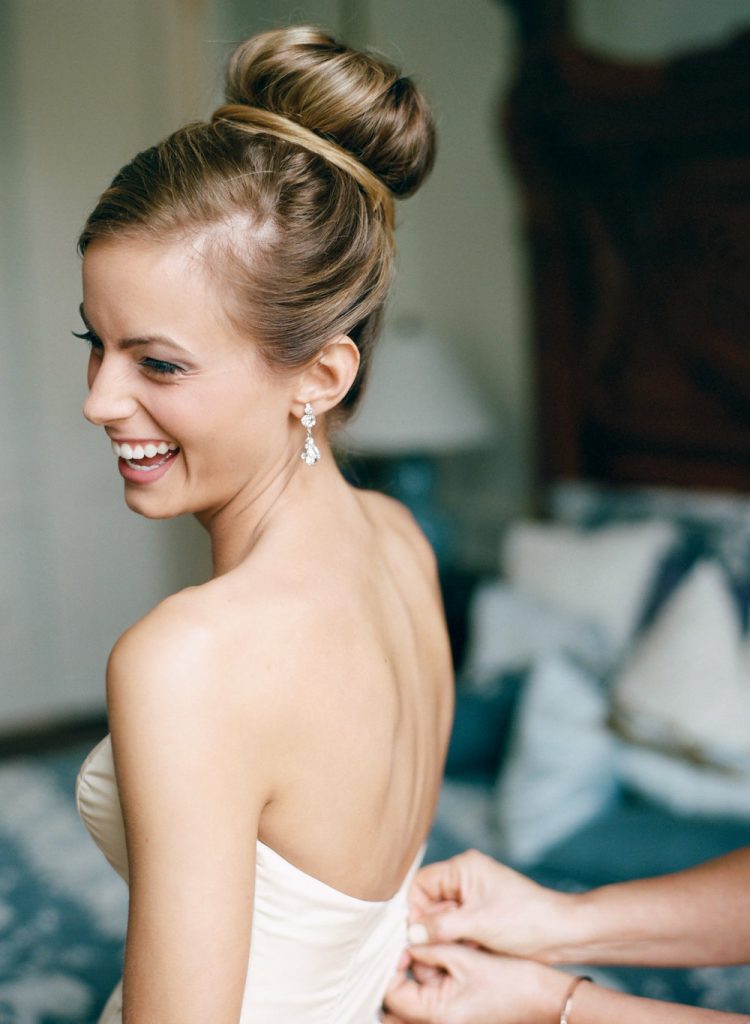 tóc búi ballerina