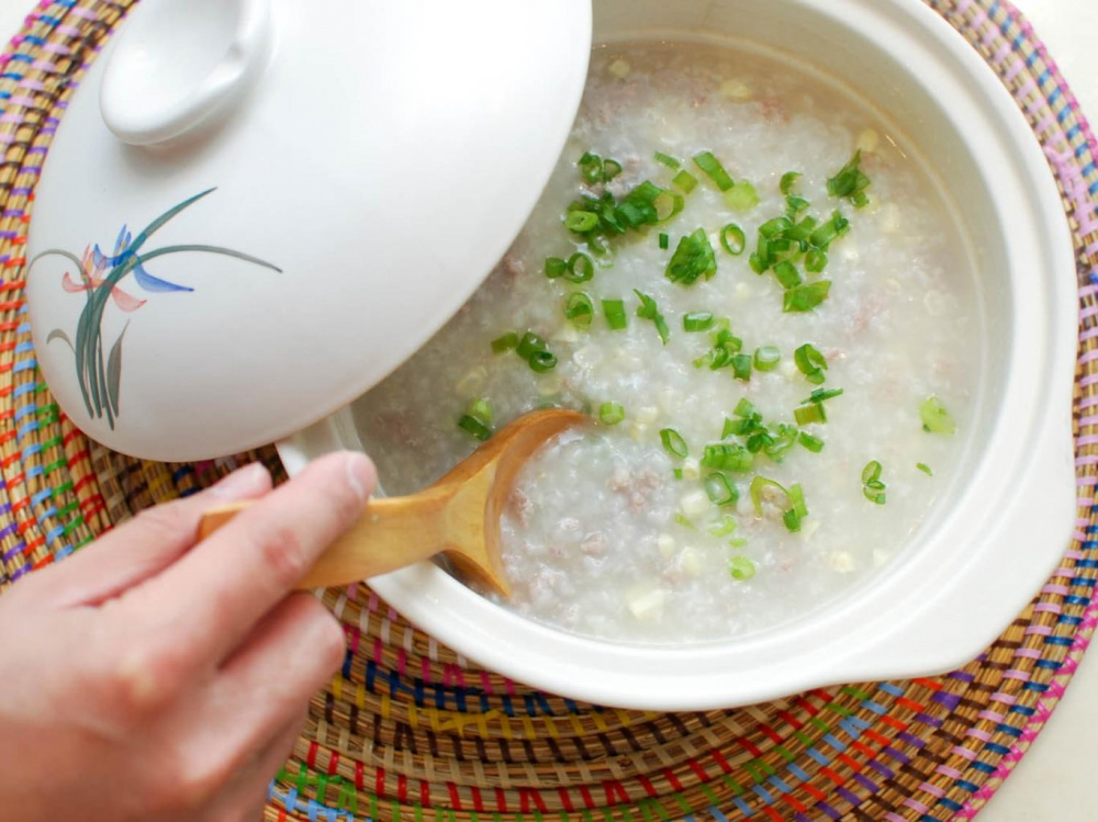 Cháo mắc nhung