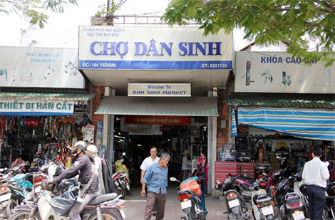 Vận động chợ dân sinh phân loại rác thải tại nguồn