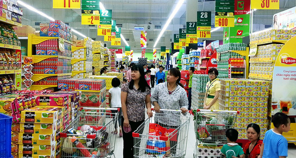 Vận động các siêu thị giảm thiểu phát thải chất thải nhựa, phân loại chất thải, chất thải nhựa;