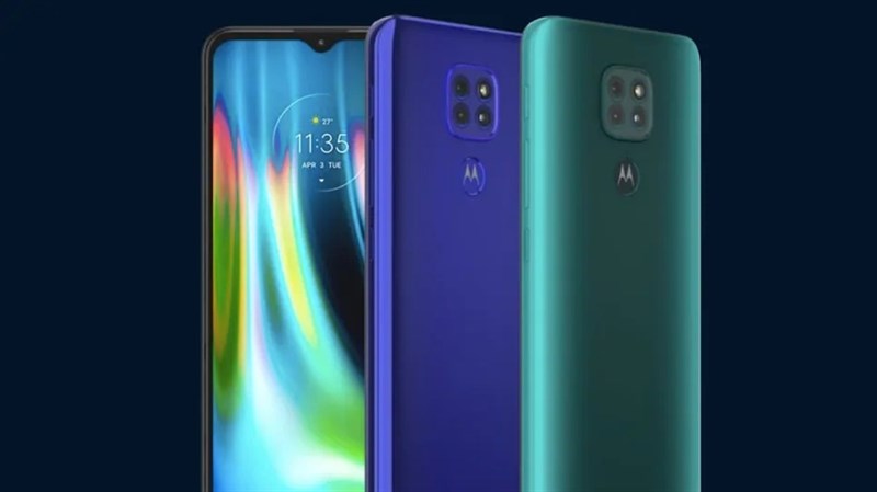 Moto G9  mau sac