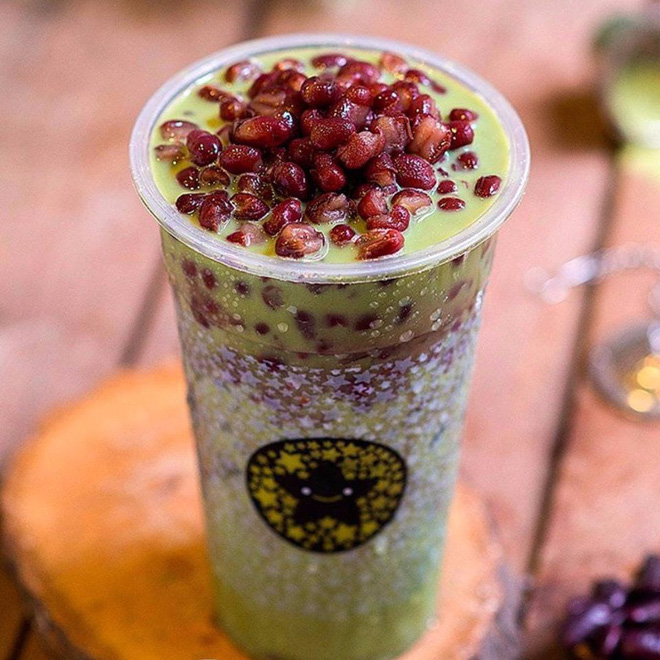 Trà sữa đậu đỏ
