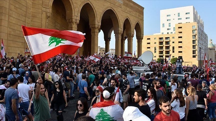 Biểu tình tại Thủ đô Lebanon