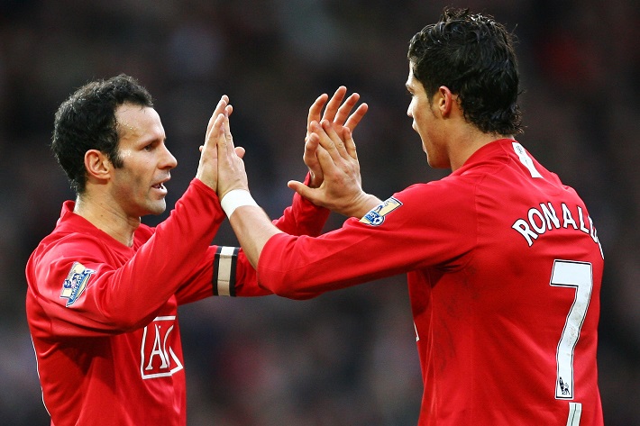 Ryan Giggs và Cristiano Ronaldo
