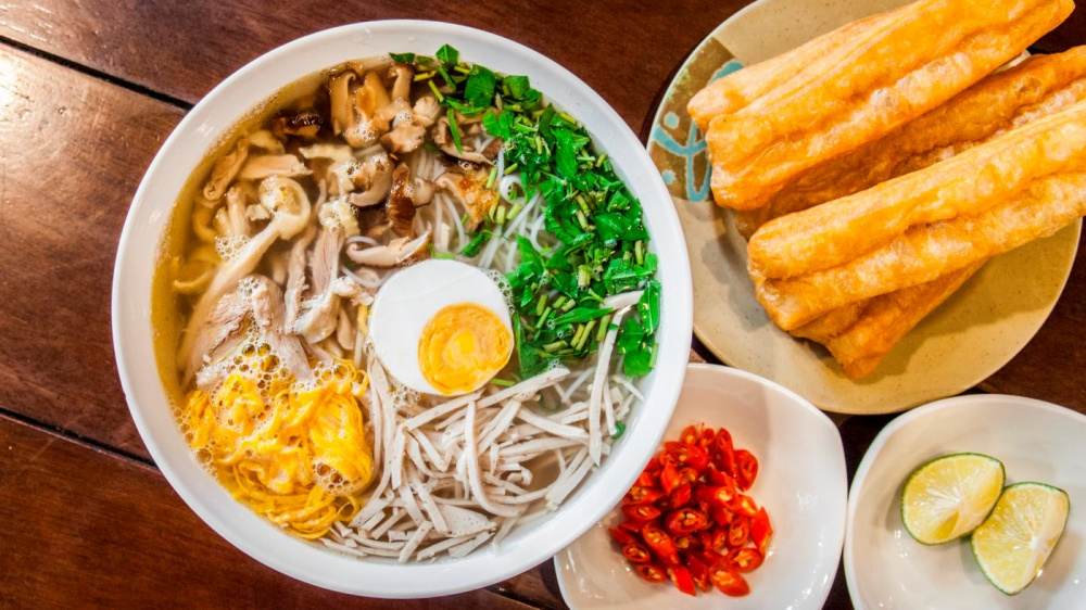 Bún thang hàng Hành