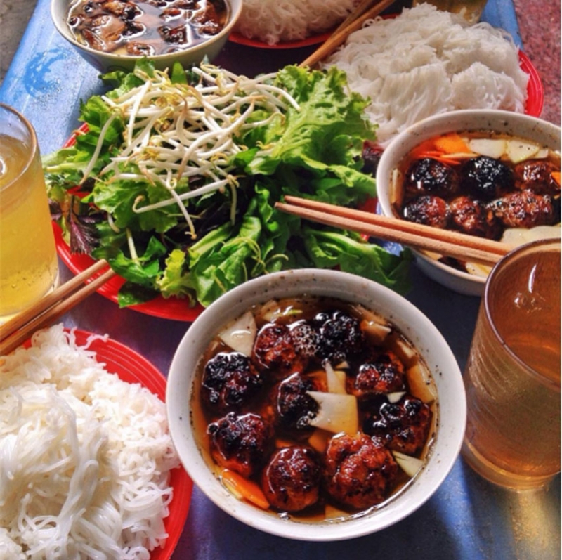 Bún chả hàng Quạt